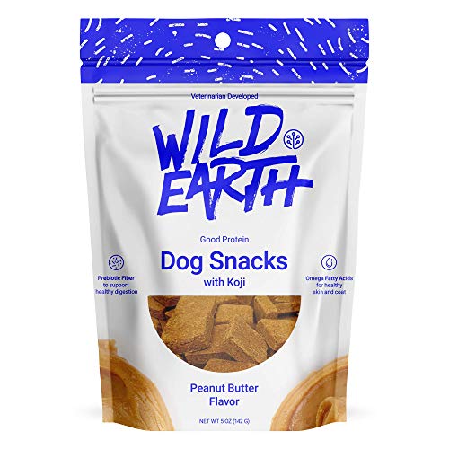 Product Cover Wild Earth - Clean Protein Dog Treats with superfood Koji (Peanut Butter)