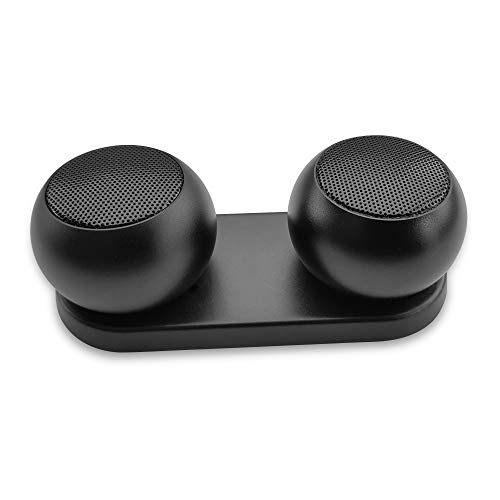 Product Cover D.G GADGET Bluetooth Wireless Speakers with Round Pairable Stereo (Black)