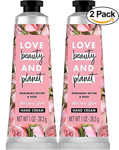 Product Cover Love Beauty and Planet Murumuru Butter & Rose Delicious Glow Hand Cream Body Lotion - Rose - 1oz - Pack of 2