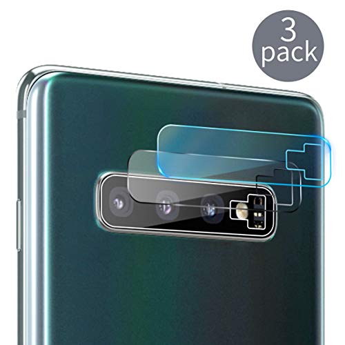 Product Cover Casetego Compatible Galaxy S10 Plus/S10 Camera Lens Protector, [3 Pack] Ultra Thin Transparent Clear Camera Tempered High Definition Camera Lens Protector for Samsung Galaxy S10 Plus/S10,Clear