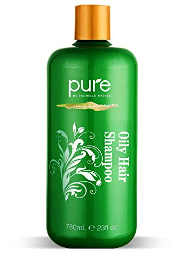 Product Cover Pure Natural Shampoo for Oily Hair for Men & Women. Hair Treatment for Itchy, Sensitive & Oily Scalp. Degrease Hair Shampoo is #1 Oily Hair Shampoo for Teens & Adults!