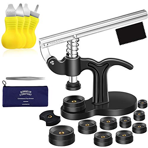 Product Cover ONEBOM Watch Tool Set, Watch Repair Kit Professional with Everything, for Various Kinds of Watch (Watch Press Kit)