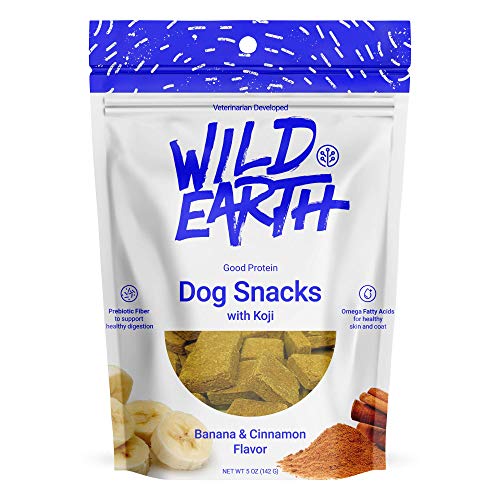 Product Cover Wild Earth - Clean Protein Dog Treats with superfood Koji (Banana & Cinnamon)