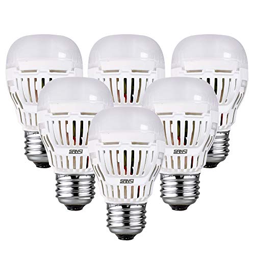 Product Cover SANSI 9W(100w Equivalent) A15 LED Bulbs, ETL Listed, 900-1000lm Daylight 5000K LED Light Bulbs, 6-Pack