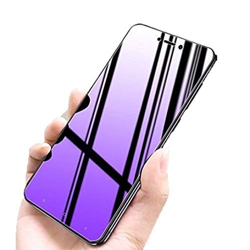 Product Cover Tingtong Anti Blue Ray Tempered Glass, Screen Protector Blue Light Resistant Eyes Protect Film for Samsung Galaxy M20