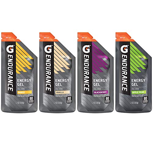 Product Cover Gatorade Endurance Energy Gel, 4 Flavor Variety Pack, 1.3 Ounce, 12 Count