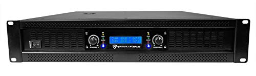 Product Cover Rockville 5000 Watt Peak / 1400w RMS 2 Channel Power Amplifier Pro/DJ Amp (RPA12)