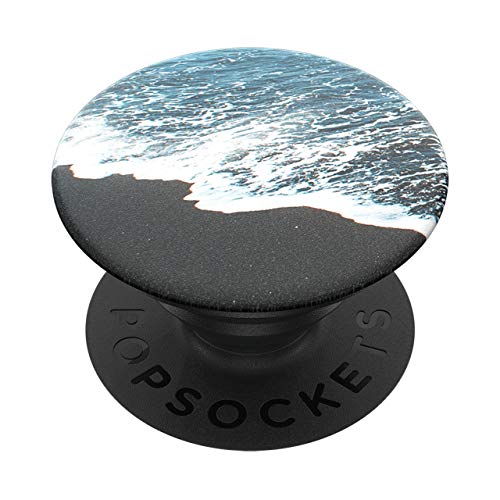 Product Cover PopSockets PopGrip: Swappable Grip for Phones & Tablets - Black Sand Beach