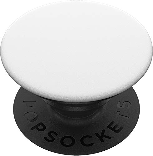 Product Cover PopSockets PopGrip: Swappable Grip for Phones & Tablets - White on Black