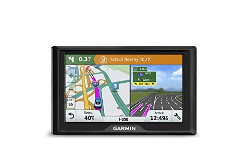 Product Cover Garmin Drive 51 USA LM GPS Navigator System with Lifetime Maps, Spoken Turn-By-Turn Directions, Direct Access, Driver Alerts, TripAdvisor and Foursquare Data (Renewed)