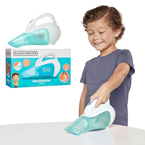 Product Cover BLACK+DECKER Dustbuster Junior Toy Handheld Vacuum Cleaner with Realistic Action & Sound! Pretend Role Play Toy for Kids with Whirling Beads & Batteries Included [Amazon Exclusive]