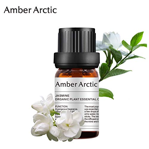 Product Cover Jasmine Essential Oil - 100% Pure Aromatherapy Jasmine Oils for Diffuser, Massage, Skin Care, Perfume (10ML)