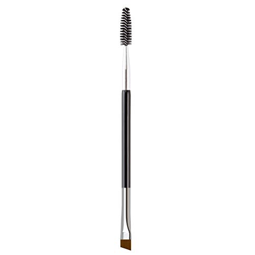 Product Cover Duo Eyebrow Brush - KINGMAS Professional Angled Eye Brow Brush and Spoolie Brush (Black)