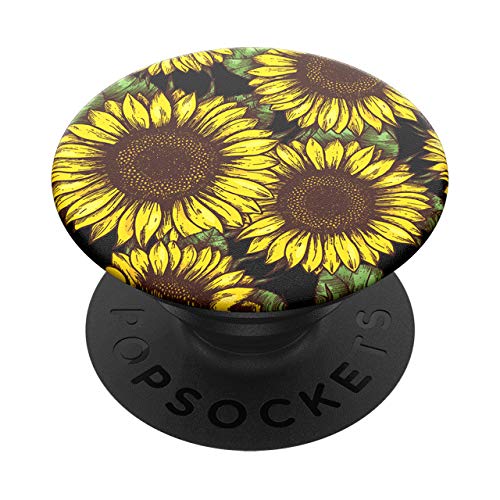 Product Cover PopSockets: PopGrip with Swappable Top for Phones & Tablets - Sunflower Power
