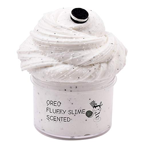 Product Cover Newest O-REO Butter Birthday Cake Candy Slime, Non-Sticky Floam Slime Stress Relief Toy Scented DIY Putty Sludge Toy for Girls and Boys(7oz) 200ML