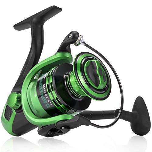 Product Cover Ghosthorn Spinning Fishing Reel - Carbon Fiber Drag Washers 42.5 Lb Max Drag - Ultra Smooth Powerful Spinning Fishing Reel Stainless Steel BB Freshwater Saltwater