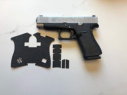 HANDLEITGRIPS  tEXTURED RUBBER CUSTOM TACTICAL GUN GRIP TAPE for Glock 48 