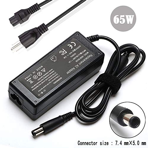 Product Cover 65W AC Adapter Laptop Charger for HP Pavilion DV7 DV6 DV5 DV4 DM4 G7 G6 G4 Series dv6-1378nr dv6-1259dx dv6-3127dx dv4-1548nr dv4-2145dx g7-2269wm g7-1260us dm4-1160us Notebook PC Power Supply Cord