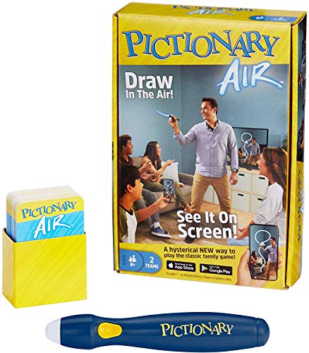 Product Cover Mattel Games Pictionary Air - Navy Pen Version with 30 Unique Cards [Amazon Exclusive]