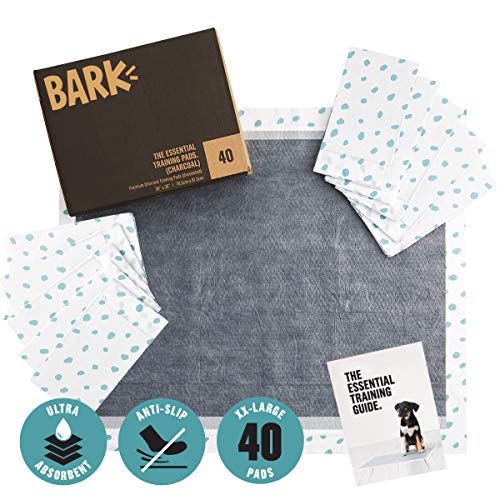 Product Cover BarkBox Large/XL Puppy Training Pads, Ultra-Absorbant Activated Carbon Charcoal, Odor-Neutralizing 30 inches x 36 inches