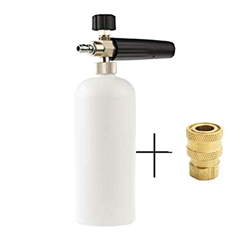 Product Cover STARQ Car Washer Snow Foam Lance Bottle All Starq Models Compatible Adjustable 1L Set Plus Brass Adapter