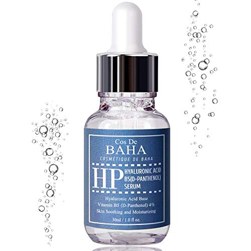 Product Cover HA + Vitamin B5 4% Serum 1oz + Niacinamide 2% Serum - Heals and Repairs Skin + Instantly Anti Age for Face + Redness, Fine Lines, Skin Roughness, Niacinamide, D-Panthenol, 1oz (30ml)