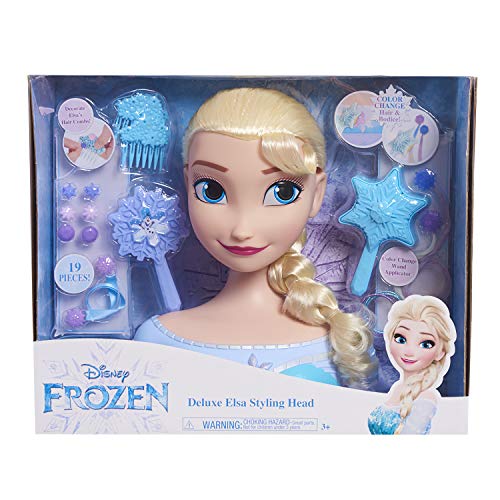 Product Cover Disney Frozen Elsa Deluxe Styling Head