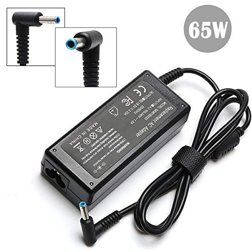 Product Cover 65W Ac Adapter Laptop Charger Compatible for HP EliteBook 840 G3 G4 G5 850 G3 820 725 745 755 X360 Folio 1020 1030 1040 G1 G3 probook 640 650 G2 430 440 450 G3 G4 Laptop Notebook PC Power Supply Cord