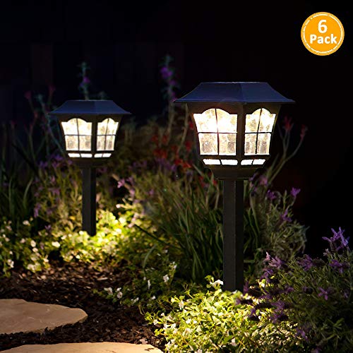 Product Cover Solar Pathway Lights Outdoor or Solar Lights Outdoor or Solar Garden Lights or Solar Landscape Lights or Solar Lights for Yard/Patio/Walkway/Driveway/Lawn/décor (6)