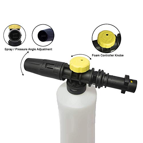 Product Cover VMTC Adjustable Foam Nozzle Lance 700ml for Karcher High Pressure Washer K1-K7