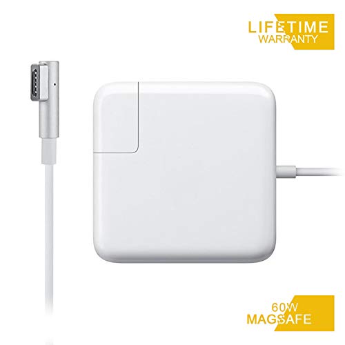 Product Cover Mac Book Pro Charger, Replacement 60W Magsafe 1 L-Tip Power Adapter Charger for MacBook Pro 13-Inch-Before Mid 2012