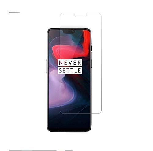 Product Cover Sceva Present Edge2Edge HD Clear Tempered Glass Screen Protector for OnePlus 6 (Transparent)
