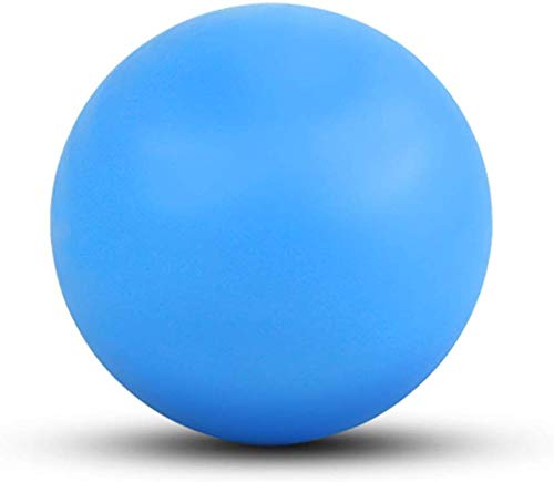 Product Cover WOVTE Massage Lacrosse Ball for Sore Muscles, Shoulders, Neck, Back, Foot, Body, Deep Tissue, Trigger Point, Muscle Knots, Yoga and Myofascial Release (Blue)