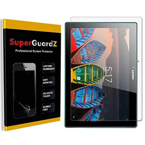 Product Cover [3-Pack] for Lenovo Tab 10 (TB-X103F) Screen Protector - SuperGuardZ, Ultra Clear, Anti-Scratch, Anti-Bubble [Lifetime Replacement]
