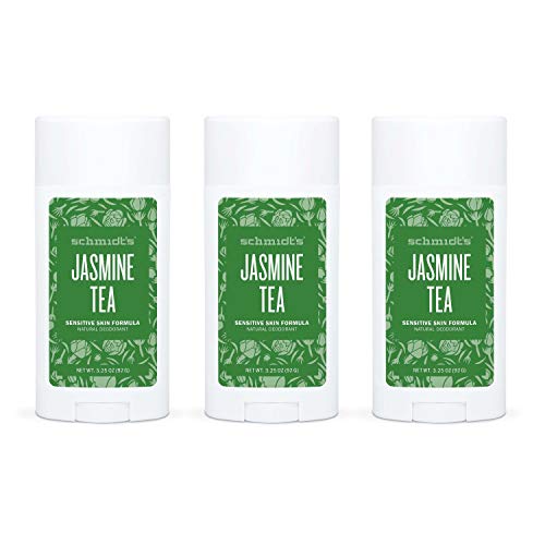 Product Cover Schmidt's Sensitive Skin Deodorant, Jasmine Tea, 3.25 Ounce (pack of 3)