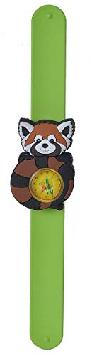 Product Cover Wild Republic Red Panda, Slap Bracelets for Kids, Watch, Educational Toys, 9