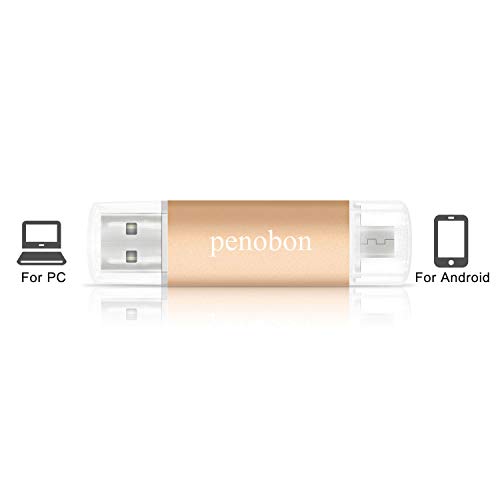 Product Cover penobon OTG Pen Drive 32GB USB Flash Drives ... (32GB, Gold)