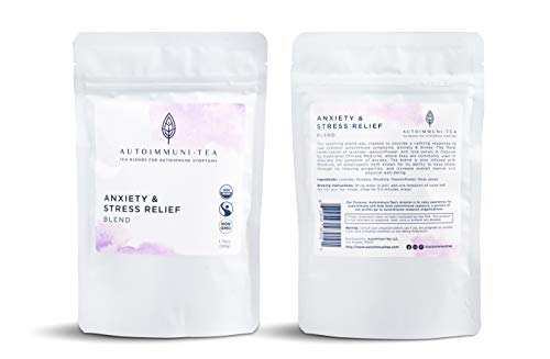 Product Cover Autoimmune Tea Anxiety & Stress Relief Tea: Autoimmune Protocol blend for Autoimmune Diet; autoimmune paleo and AIP diet herbal tea