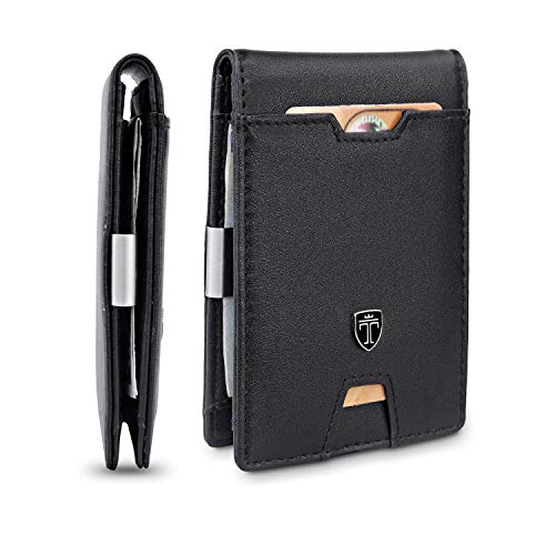 Product Cover TRAVANDO Mens Wallet Money Clip PHOENIX Front Pocket Slim RFID Bifold Gifts