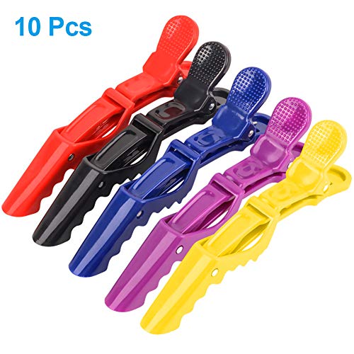Product Cover Hair Styling Clip for Women - Sectioning Professional Hair Clips No Trace Hairdressing Duckbill Clip Alligator Clip Thick Hair Partition Positioning Clip