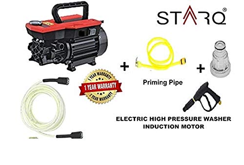 Product Cover STARQ W3-B Electric High Pressure Washer with Copper Winding with Hose Pipe Now with Foam Bottle/Soap Dispenser(21.5-inch, Multicolour, 1800 W)