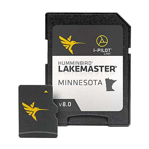 Product Cover Humminbird LakeMaster Minnesota Edition Digital GPS Lake Maps, Micro SD Card, Version 8