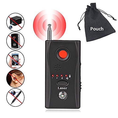 Product Cover [2020 Upgraded] Anti Spy Camera Detector, Wireless RF Bug Hidden Camera Detector Vehicle GPS Tracker Dector Radio Wave Signal Detect Anti Eavesdroping Candid Finder