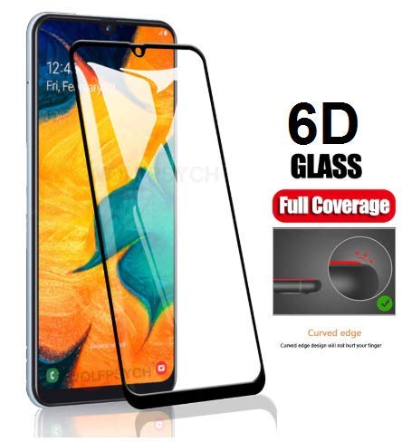 Product Cover Magic Tempered Glass for Samsung M20 Tempered Glass for Samsung M20 Screen Protector for Samsung M20 Screen Guard for Samsung M20 Tempered Glass 6D (6D Tempered Glass)