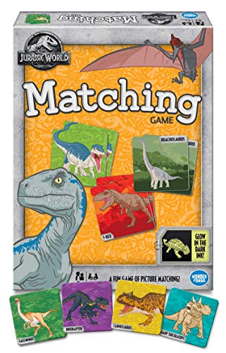 Product Cover Wonder Forge Jurassic World Matching for Boys & Girls Age 3 to 5 - A Fun & Fast Dinosaur Memory Game You Can Play Over & Over Game