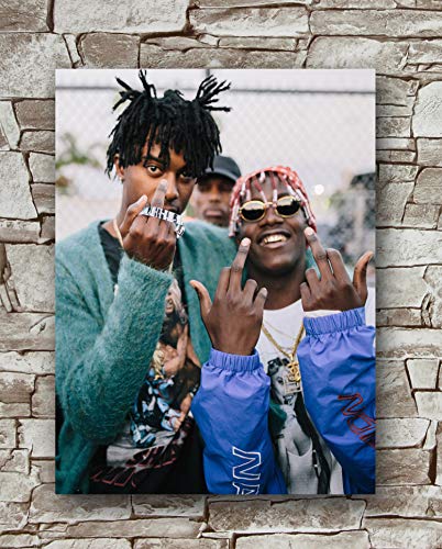 Product Cover Zero.o Lil Yachty x Playboi Carti - Minnesota Poster Size 18 Inches X 24 Inches,Lil Yachty x Playboi Carti Posters Wall Poster Print