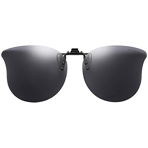Product Cover Polarized Cat Eye Clip On Sunglasses Over Prescription Glasses for Women UV Protection