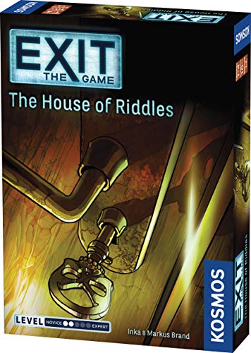 Product Cover Exit: The House of Riddles | Exit: The Game - A Kosmos Game from Thames & Kosmos | Family-Friendly, Card-Based at-Home Escape Room Experience for 1 to 4 Players, Ages 10+