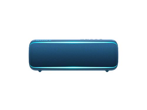 Product Cover Sony SRS-XB22 Extra Bass Portable Bluetooth Speaker, Blue (SRSXB22/L)
