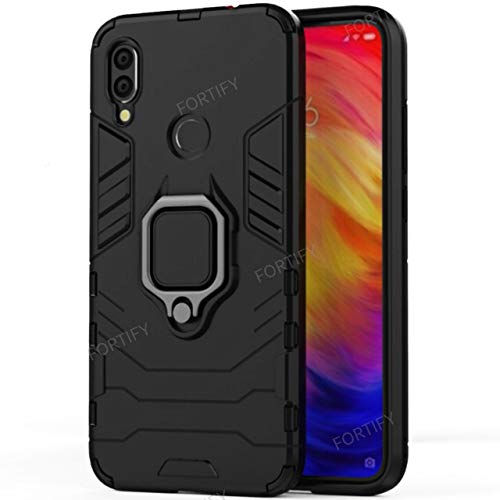 Product Cover FORTIFY TPU+Plastic Back Cover for Redmi Note 7/7 Pro -Black